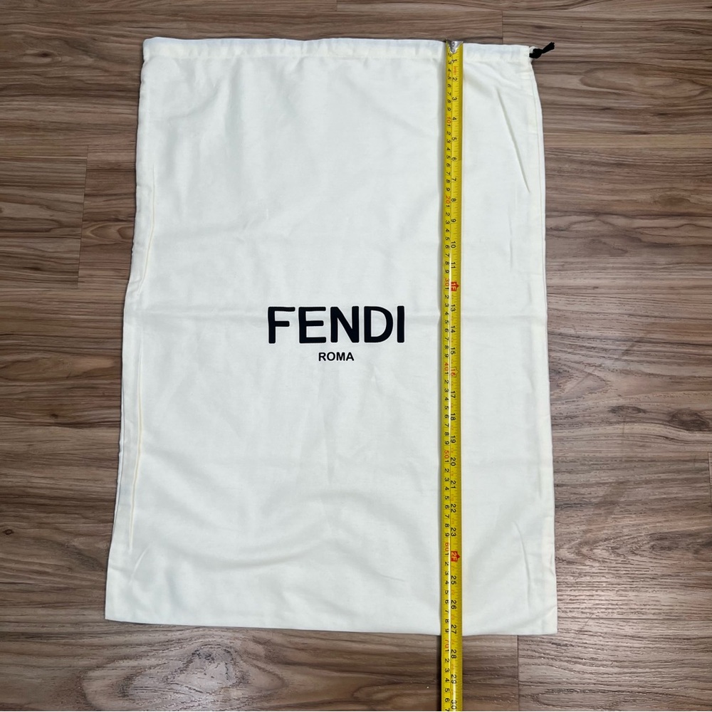 Fendi Cream Logo Dust Bag 27 x 19 inches